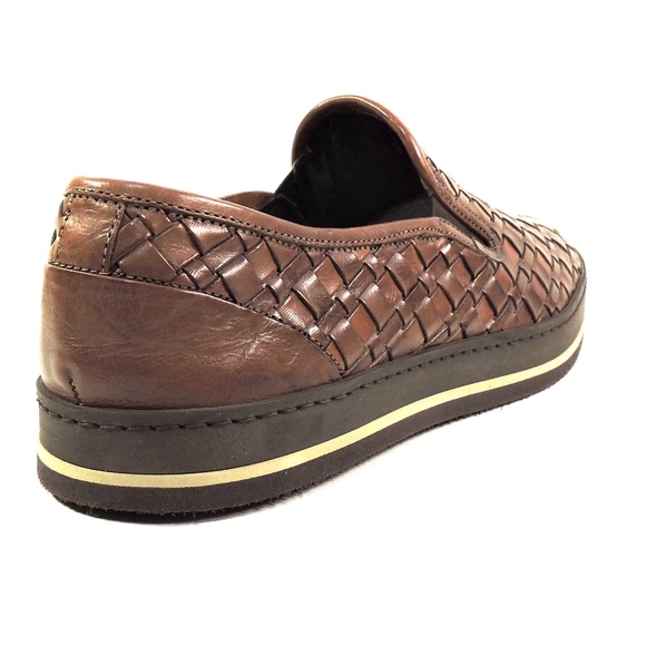 BALDININI ?? MEN\'S BROWN SOF LEATHER COMFORT SUMMER LOAFERS main image 6